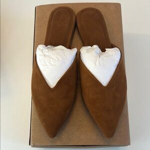 Tkees Mila Brown Suede Women's Mules
